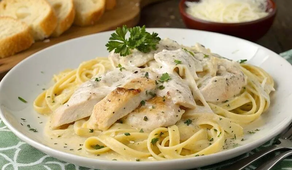 &nbsp;Alfredo pasta s piletinom za jednostavan i sit obrok