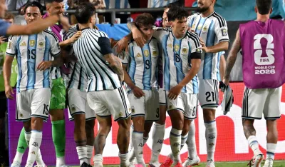 Radost fudbalera Argentine