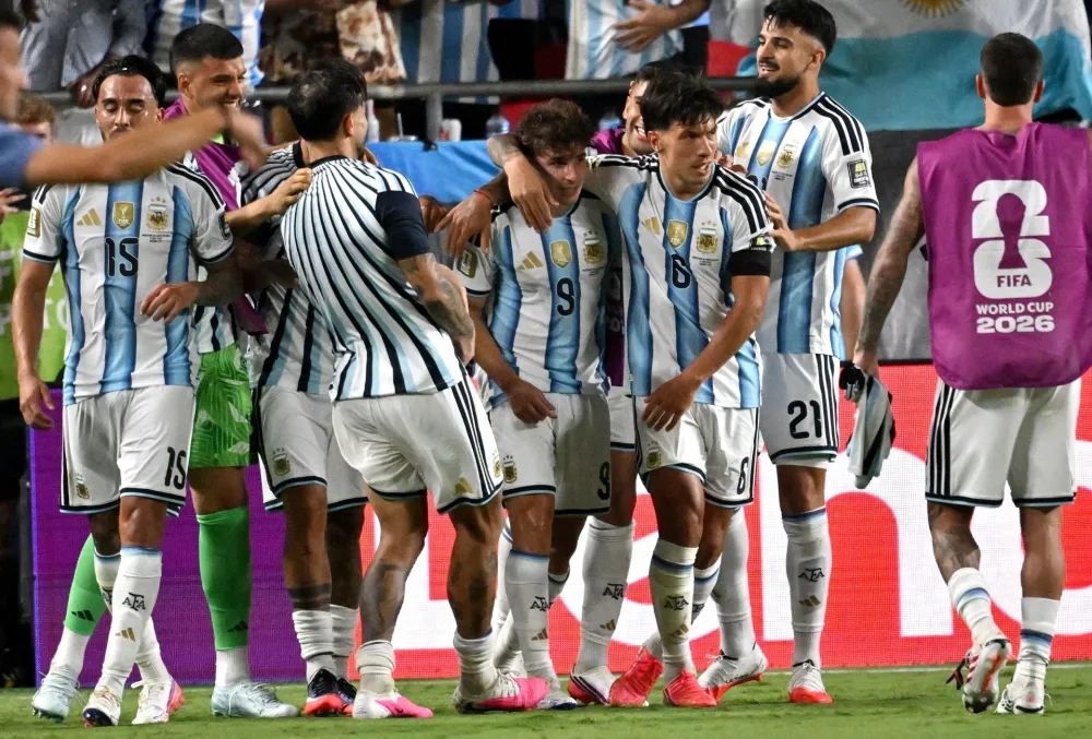 Radost fudbalera Argentine