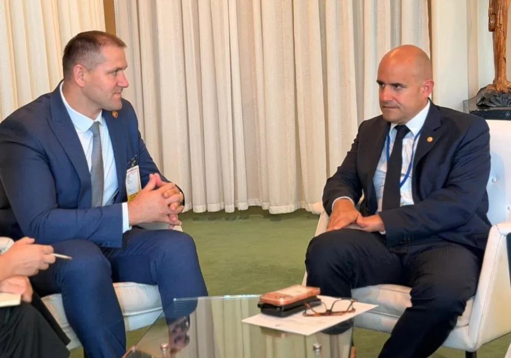 &Scaron;ćepanović sa predsjednikom Interpola: Crna Gora prepoznata kao pouzdan partner u borbi protiv kriminala