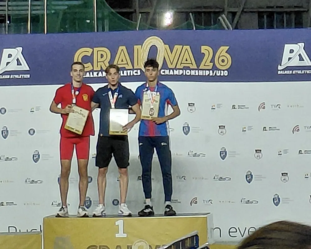 Roćenović na pobjedničkom postolju