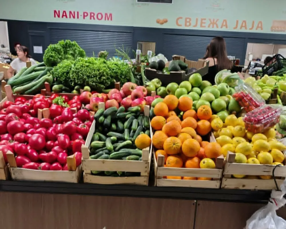 Na zelenoj pijaci u TC Bazar&nbsp;kilogram &scaron;ljiva dva eura