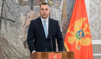 Predsjednik Pokreta Narodnog povjerenja Dragoslav&nbsp; &Scaron;ćekić