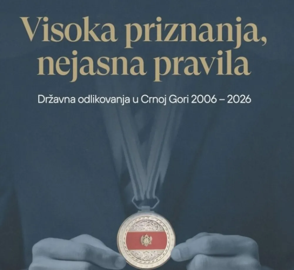 Predsjednici Crne Gore dodijelili 200 državnih odlikovanja za 20 godina