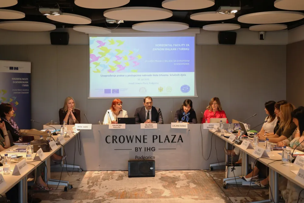 Marković: Za&scaron;tita prava žrtava podrazumijeva i djelotvornu naknadu &scaron;tete