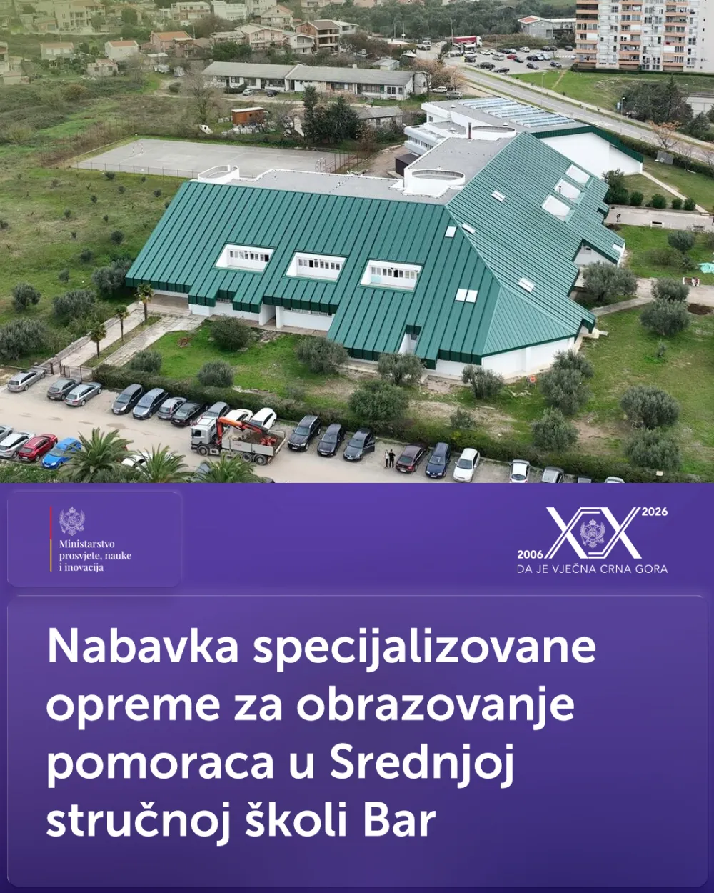 Gotovo 70.000 eura za novu opremu: Barski srednjo&scaron;kolci učiće na najsavremenijim pomorskim sistemima