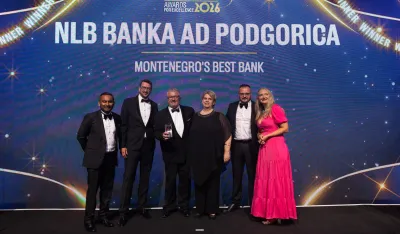 Euromoney proglasio NLB Banku najboljom bankom u Crnoj Gori