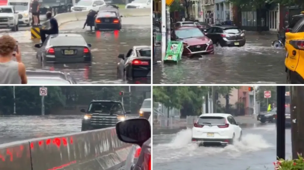 Poplave na ulicama Njujorka