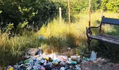 Смеће остављено у заштићеном подручју