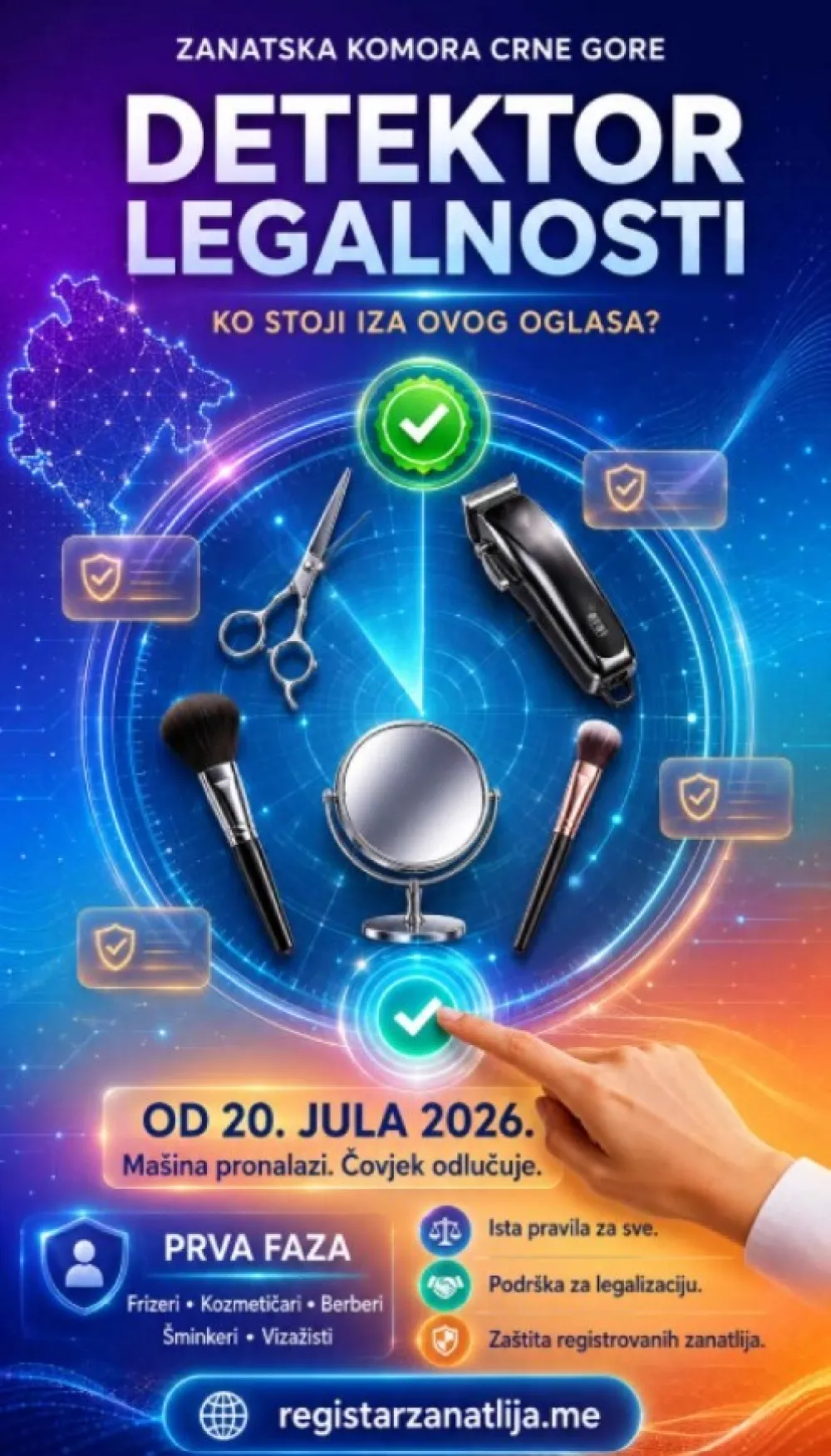 Od danas počinje da radi Detektor legalnosti