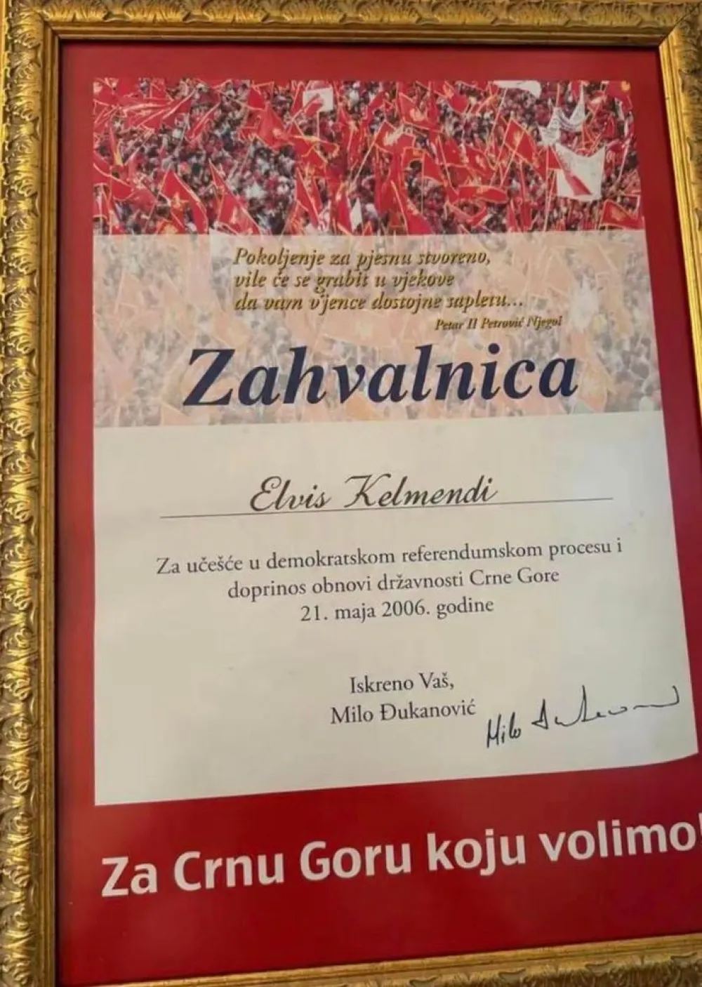 Sin Nasera Keljmendija sklopio sporazum s tužila&scaron;tvom: U BiH priznao krivicu, u Crnoj Gori dobio zahvalnicu
