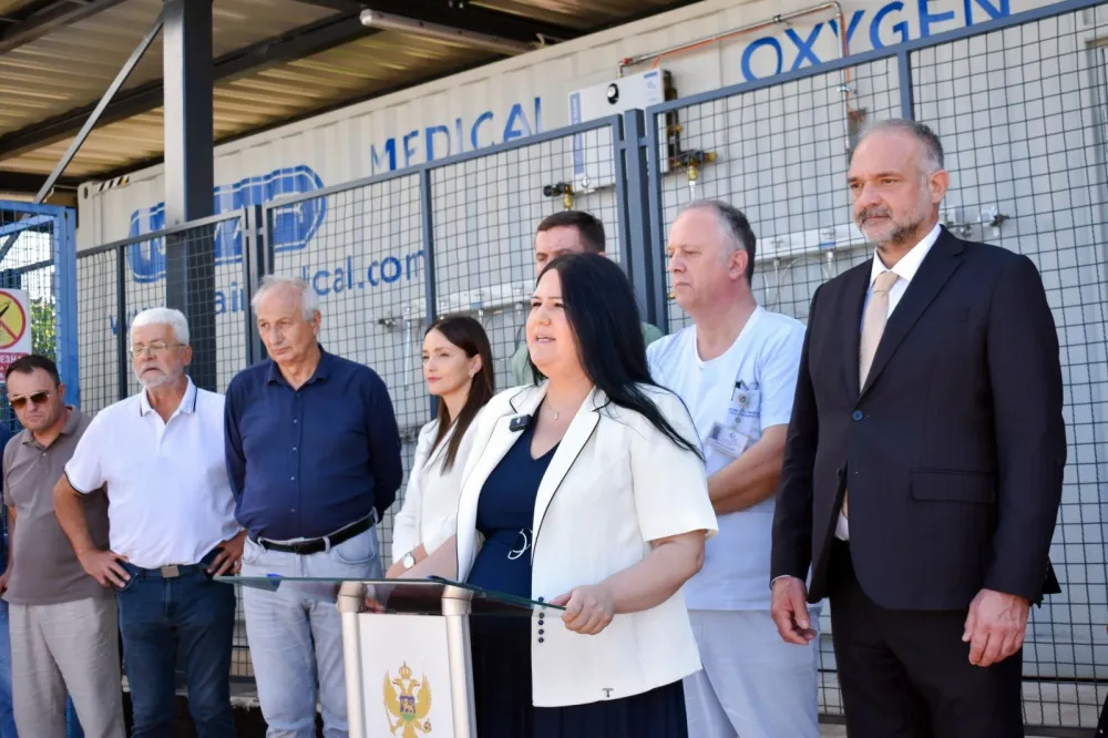 Otvoreno kiseoničko postrojenje u okviru KCCG &ndash; investicija u sigurnost pacijenata i otporniji zdravstveni sistem