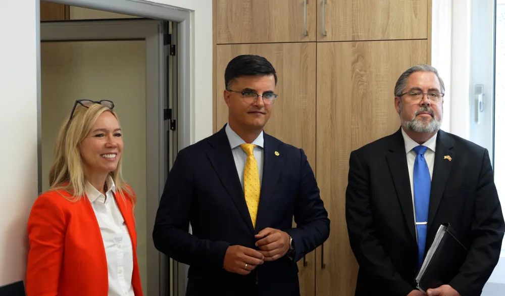 Ministar unutra&scaron;njih poslova otpravnik poslov Ambasade SAD Michael Keays 