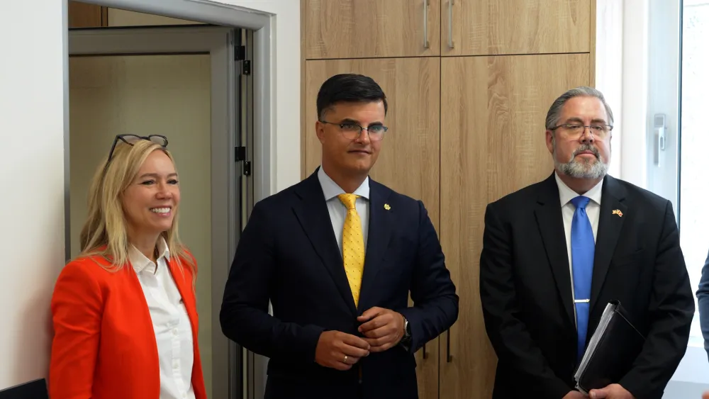 Ministar unutra&scaron;njih poslova otpravnik poslov Ambasade SAD Michael Keays 