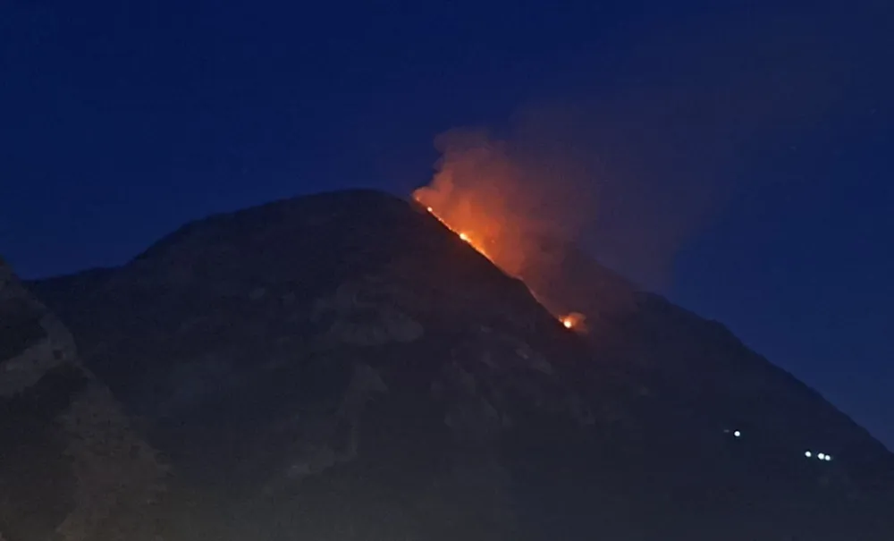 Ponovo se rasplamsao požar na Lisinju