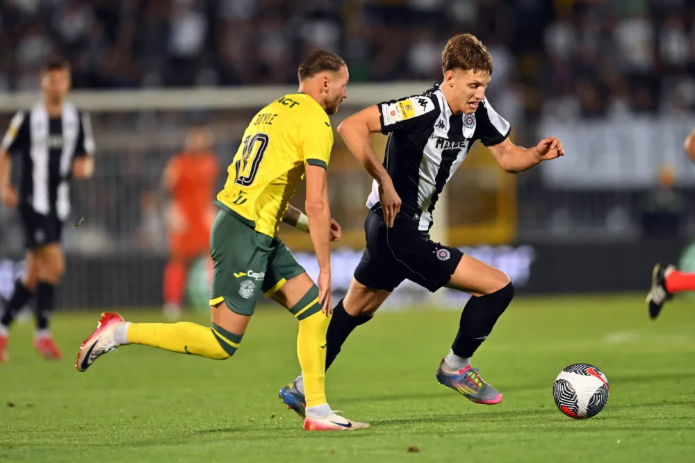 Ognjen Ugre&scaron;ić strijelac za Partizan