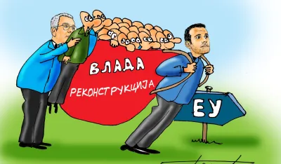Karikatura Dana - Autor: Goran &Scaron;ćekić