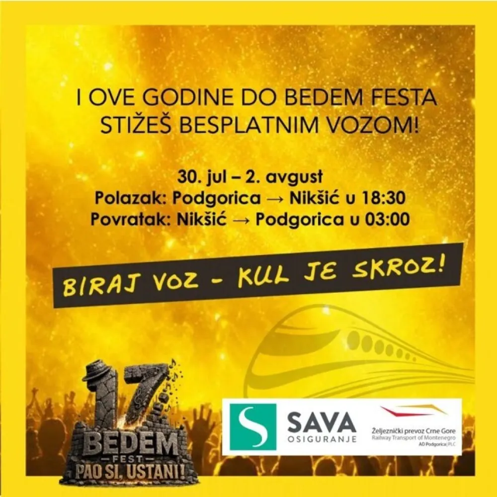 Bedem fest Biraj voz