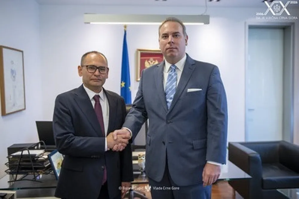 Ivanović i &Scaron;ahavdinov: Crna Gora i Uzbekistan posvećeni jačanju političke i ekonomske saradnje
