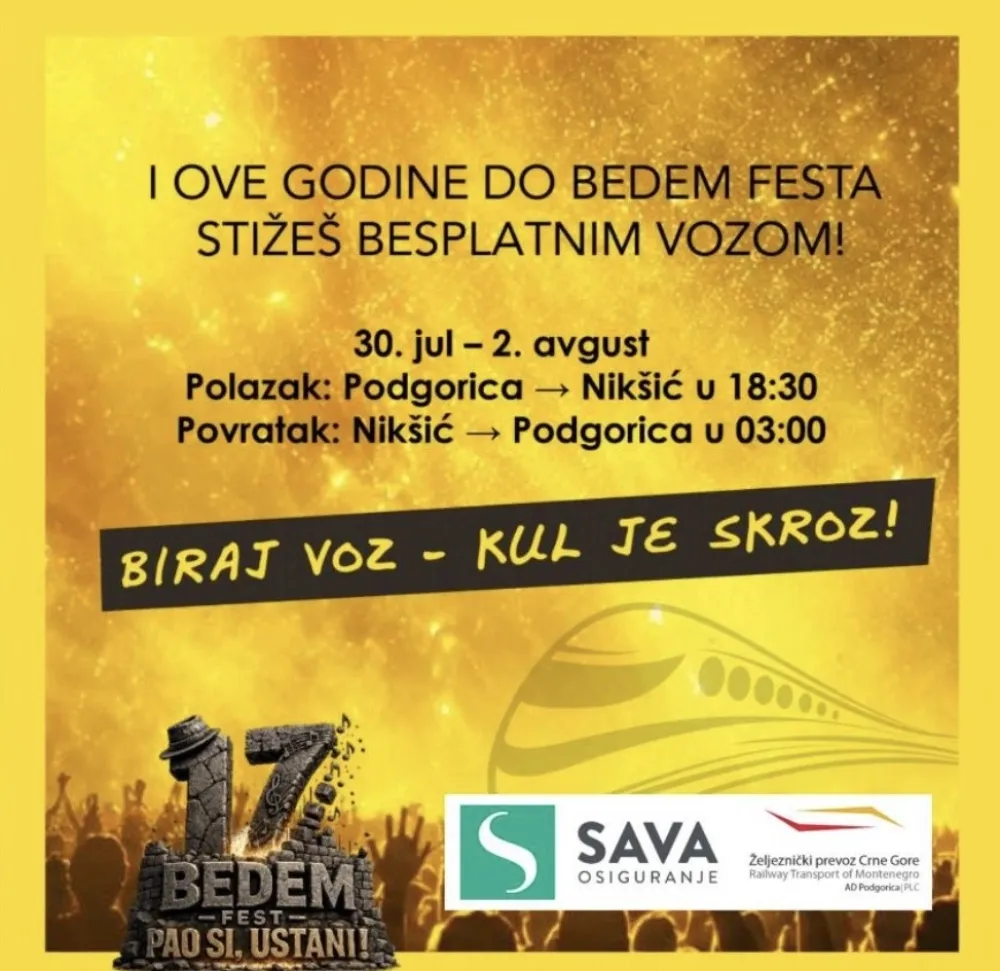 &bdquo;Biram voz, kul je skroz&ldquo; &ndash; besplatan prevoz za posjetioce Bedem festa