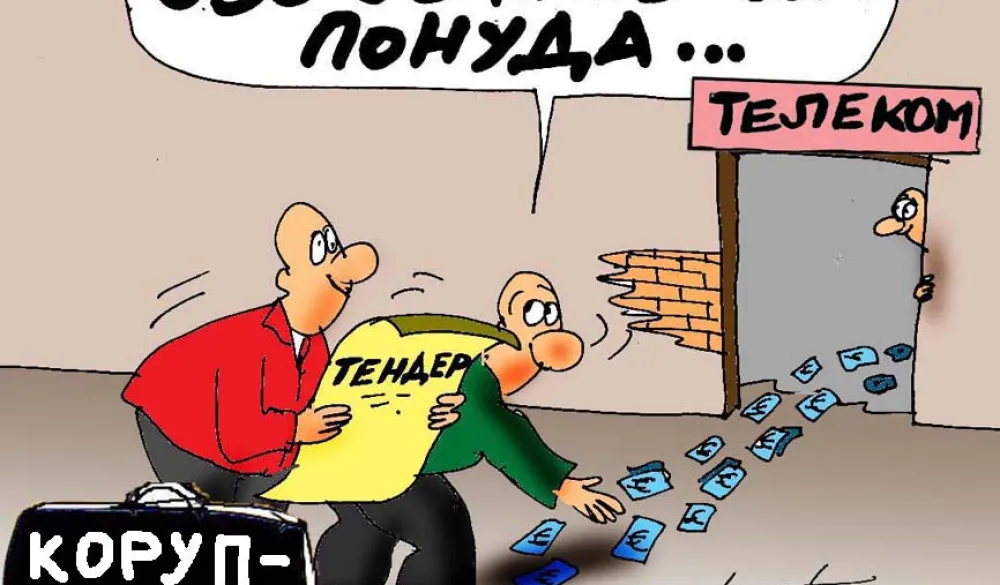 Karikatura Dana - Autor: Goran &Scaron;ćekić
