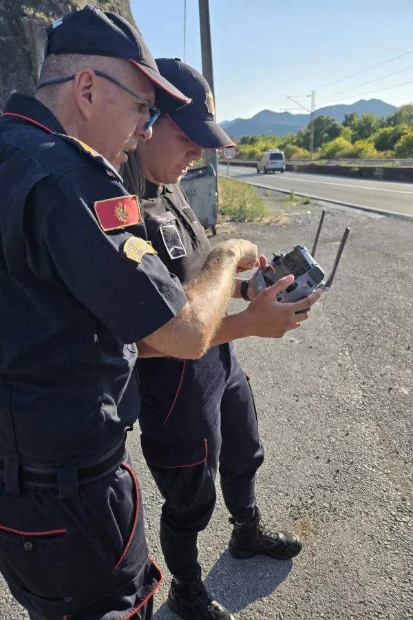 Dronovi nadziru magistralu: Policija pojačala kontrole na putu Podgorica &ndash; Bar