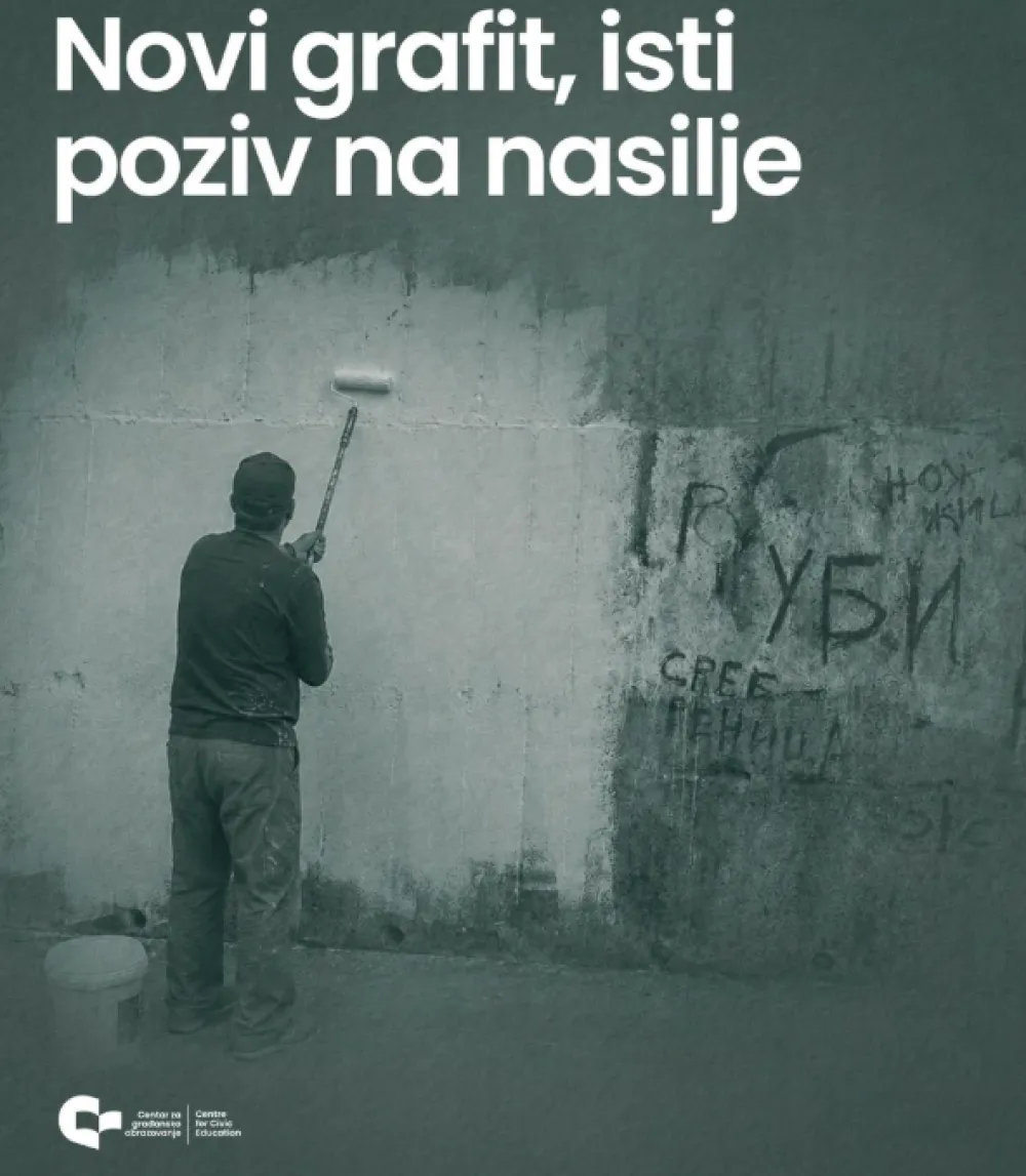 CGO: Novi grafit mržnje, isti poziv na nasilje