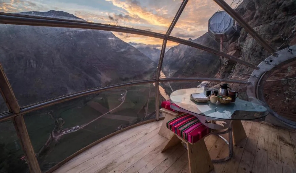 Neobi;an hotel u Peruu, Skylodge Adventure Suites