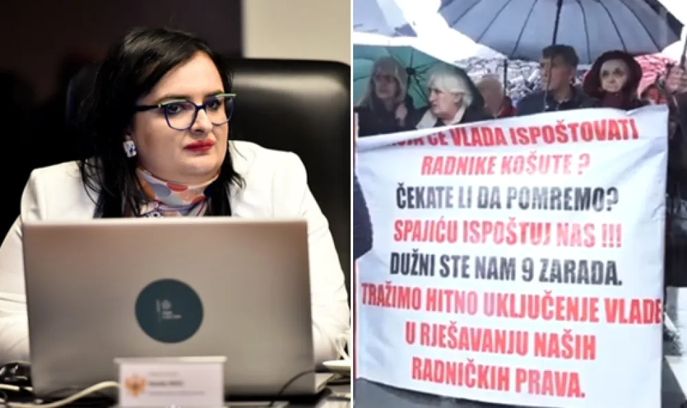 Radnici &ldquo;Ko&scaron;ute&rdquo; dali rok od mjesec dana: Ako ne bude pomaka, slijede novi koraci