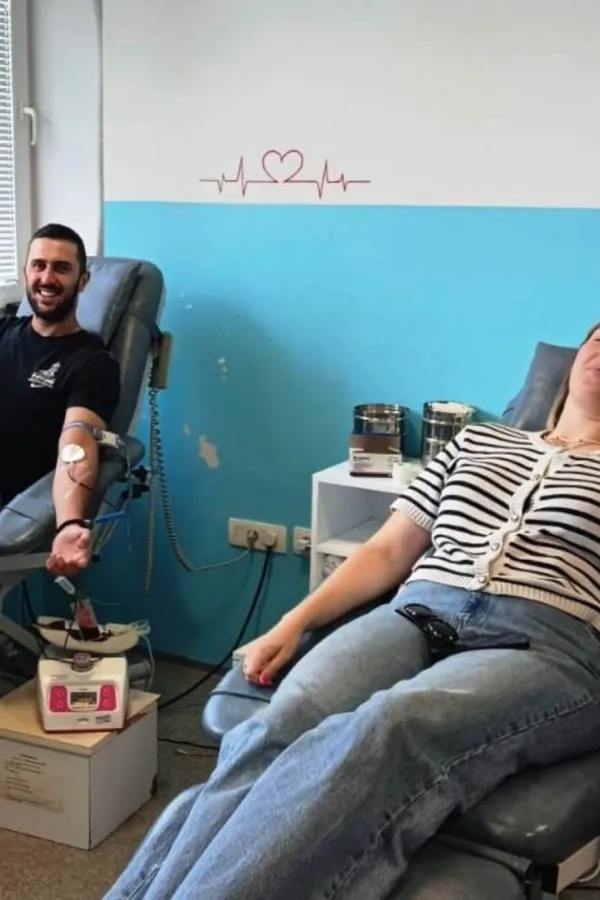 Članovi Kluba malog fudbala &bdquo;Kaljari&ldquo; darovali 17 jedinica krvi