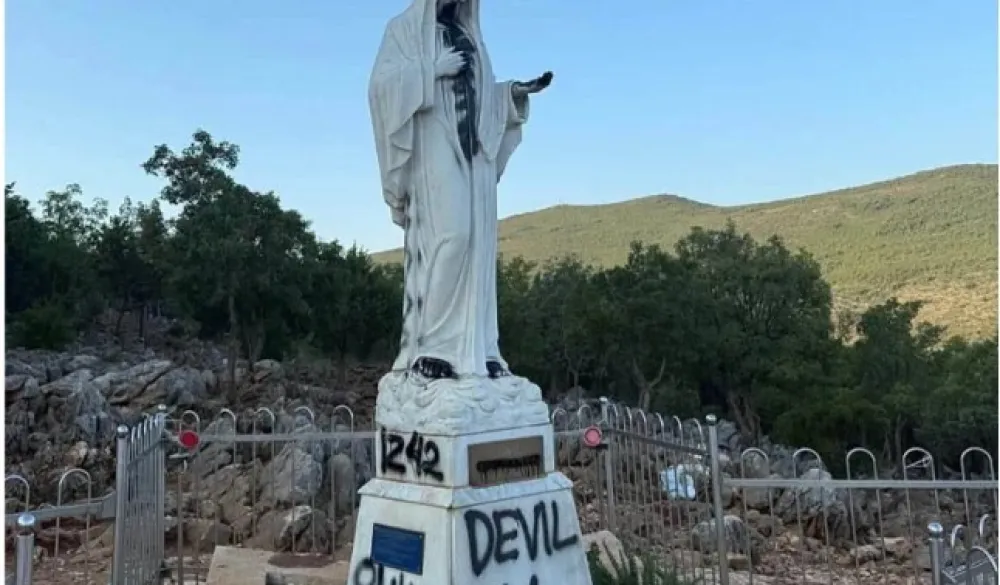 Vandalizam u Međugorju