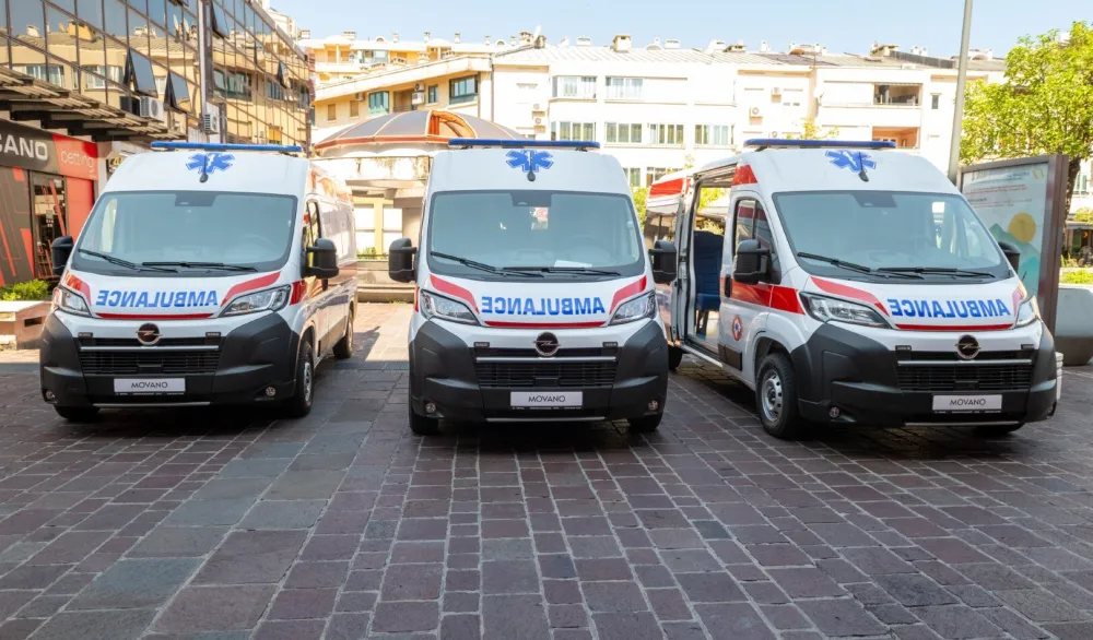 Hitna pomoć dobila tri nova sanitetska vozila