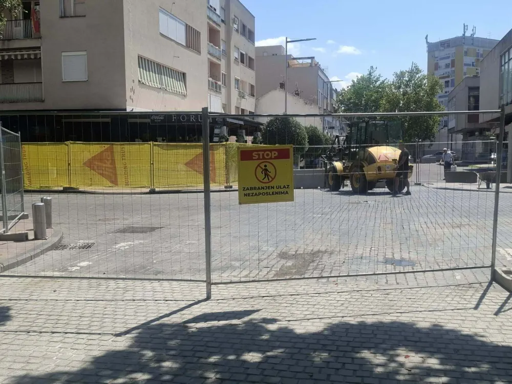 Počeka rekonstrukcija drugog dijela Ulice slobode 