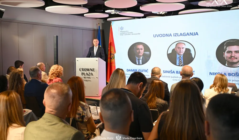 Gutić: Angažovanjem socijalnih radnika do bolje inkluzije u obrazovnom procesu