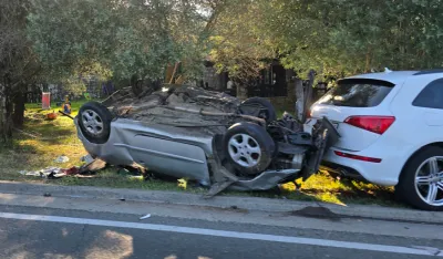 Udes na ulazu u Podgoricu