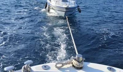 Požar na gliseru u Tivatskom zalivu
