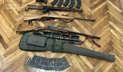 (FOTO) Pretresi Granične policije: Pronađene pu&scaron;ke i municija