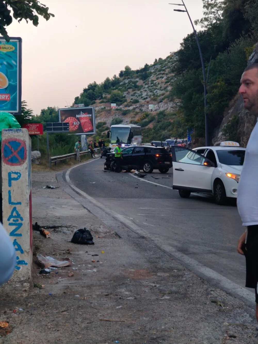 Udes kod Kamenova: Jedna osoba povrijeđena, saobraćaj u prekidu