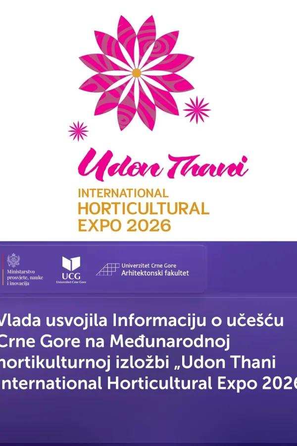 MPNI: Crna Gora će učestvovati na Međunarodnoj hortikulturnoj izložbi na Tajlandu