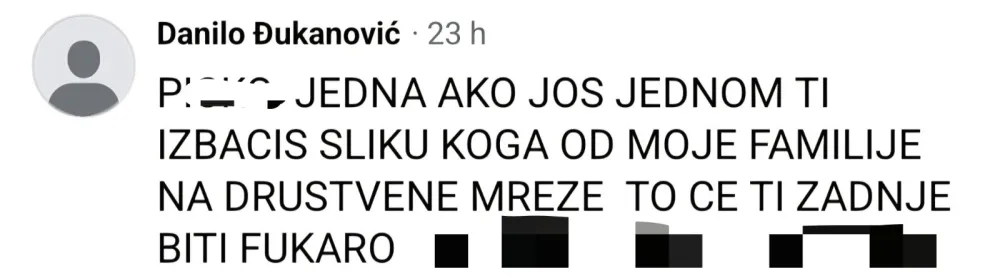 Leković podnio prijavu zbog&nbsp;prijetećih i uvredljivih komentara
