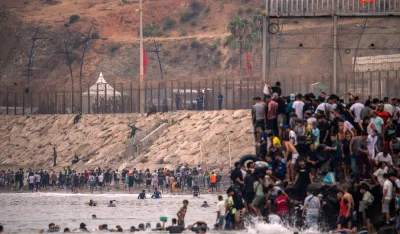 Seuta, migranti
