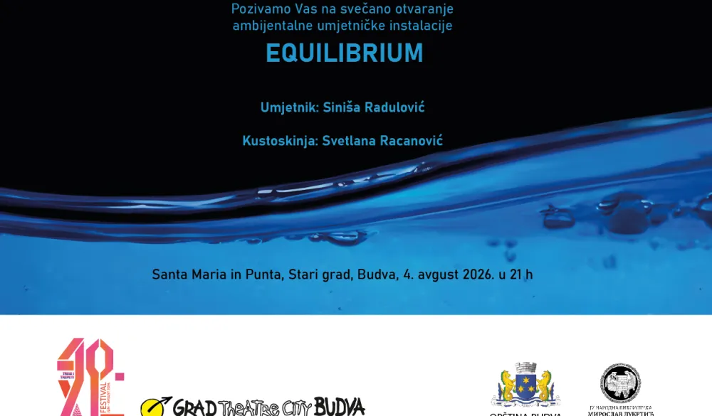 Izložba Equilibrium u utorak u Budvi