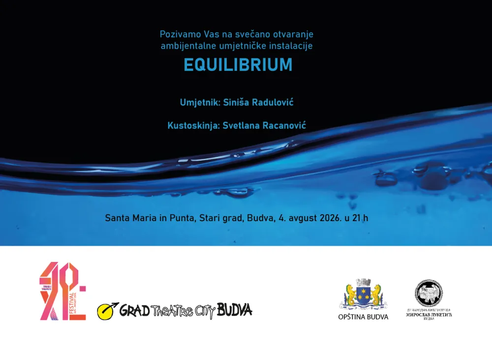 Izložba Equilibrium u utorak u Budvi