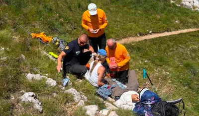 Zavr&scaron;ena spasilačka akcija na Durmitoru, državljanin Grčke povrijedio nogu