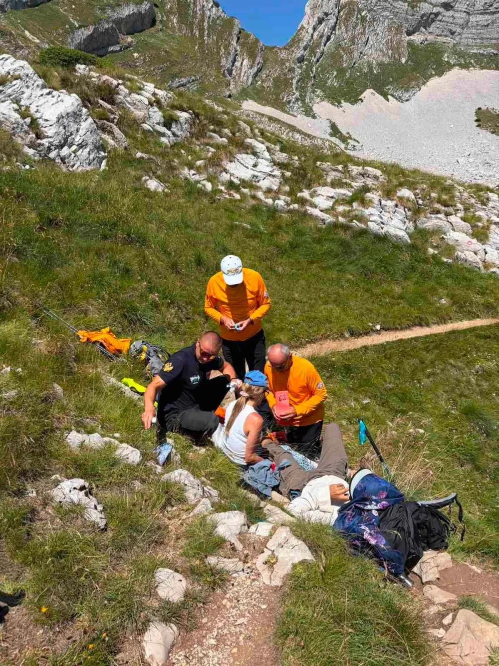 Zavr&scaron;ena spasilačka akcija na Durmitoru, državljanin Grčke povrijedio nogu