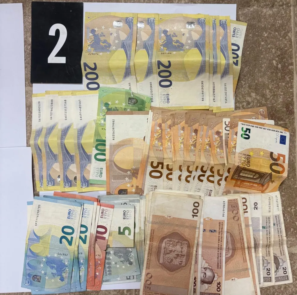 Državljani Kosova osumnjičeni za krađe, pronađeno vi&scaron;e od 4.000 eura, oduzet automobil
