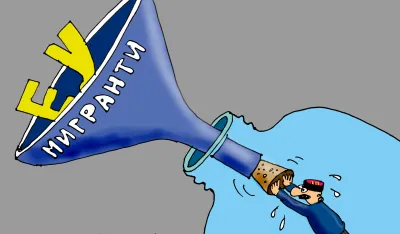 Karikatura Dana - Autor: Goran &Scaron;ćekić