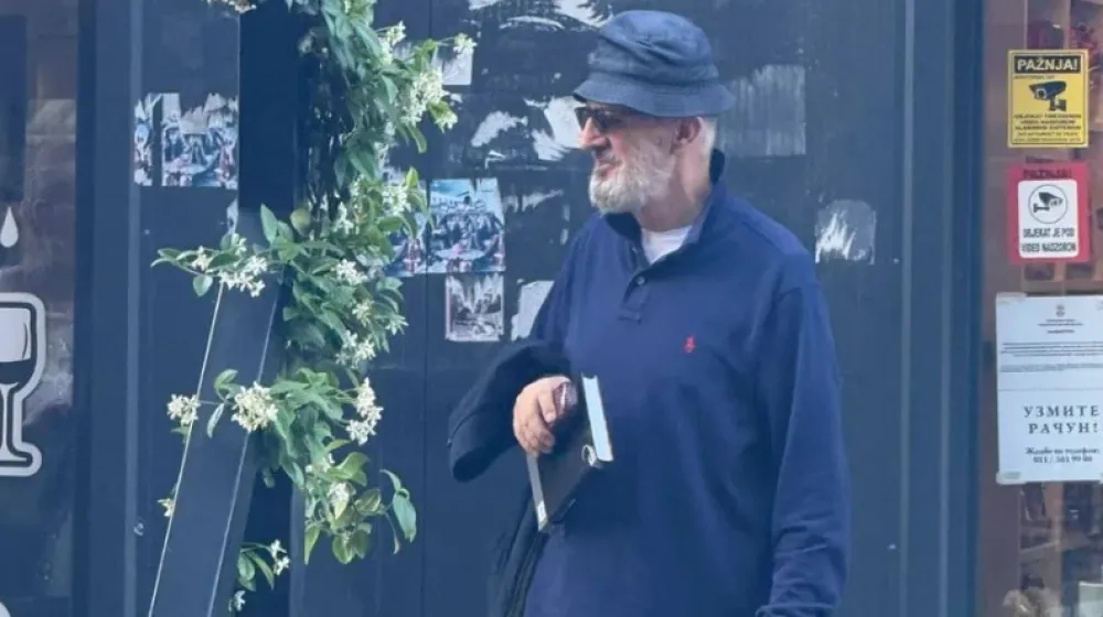 Svetozar Marović slobodno &scaron;eta Beogradom