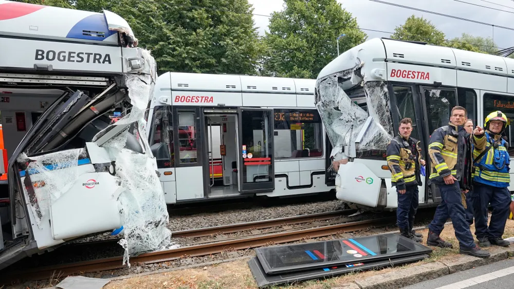 Sudar tramvaja u Njemačkoj, vi&scaron;e od 25 povrijeđenih