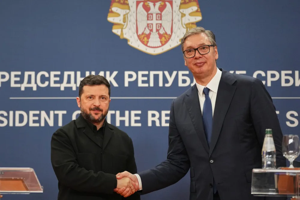 Zelenski sa Vučićem